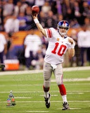 Eli Manning Super Bowl XLVI Action Foto