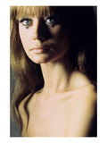 Glamour - June 1966 - Topless Model Photographic Print by Franco Rubartelli