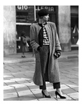 WWD - March 1983 - Giorgio Armani Fall 1983 RTW Premium Photographic Print by Tim Jenkins