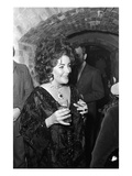 WWD - March 1972 - Elizabeth Taylor's Birthday Party Premium Photographic Print by Reginald Gray