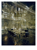 House & Garden - October 1970 - Ara Gallant's Dining Room Photographie par William Grigsby
