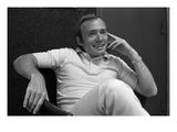 WWD - July 1969 - Dick Cavett Photographic Print by Nick Machalaba