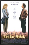 When Harry Met Sally Framed Canvas Print