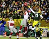 Hakeem Nicks Touchdown NFC Divisional Playoff Game Action Foto