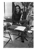 WWD - May 1973 - Diane von Furstenberg Photographic Print by Harry Morrison