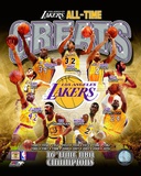 Los Angeles Lakers All Time Greats Composite Photo