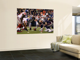New York Giants and New England Patriots - Super Bowl XLVI - February 5, 2012: Giants v Patriots Poster by Matt Slocum