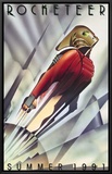 The Rocketeer Framed Canvas Print