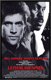Lethal Weapon Framed Canvas Print