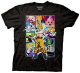 Dragon Ball Z - Character Frame Collage T-Shirts
