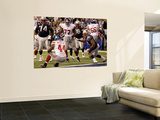 New York Giants and New England Patriots - Super Bowl XLVI - February 5, 2012: Ahmad Bradshaw Prints by Marcio Jose Sanchez