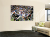 New York Giants and New England Patriots - Super Bowl XLVI - February 5, 2012: Eli Manning Wall Mural by Ben Liebenberg