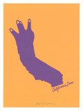 California Love (Laker's edition) Affiches van Ashkahn