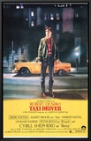 Taxi Driver Framed Canvas Print
