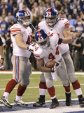New York Giants and New England Patriots - Super Bowl XLVI - February 5, 2012: Ahmad Bradshaw Photographic Print by Marcio Jose Sanchez