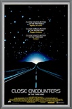 Close Encounters of the Third Kind Framed Canvas Print