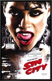 Sin City Framed Canvas Print