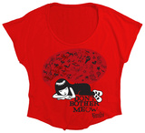 Juniors: Emily The Strange - Don’t Bother Me Know (Oversized Dolman Tee) Shirt