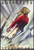 The Rocketeer Framed Canvas Print