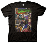 The Big Bang Theory - Bazinga Comic Book Cover T-Shirt