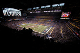 New York Giants and New England Patriots - Super Bowl XLVI - February 5, 2012: Fans Photographic Print by Charlie Riedel