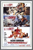 Thunderball Framed Canvas Print