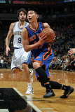 New York Knicks v Minneapolis Timberwolves, Minneapolis, MN, Feb 11: Jeremy Lin, Ricky Rubio Photographie par David Sherman