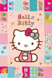 Hello Kitty-Patches Affiches