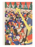 The New Yorker Cover - December 17, 1927 Premium Giclee Print by Theodore G. Haupt