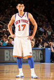 New York Knicks v Los Angeles Lakers, New York, NY, Feb 10: Jeremy Lin Photographic Print by Nathaniel S. Butler