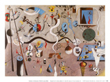 Carnival of Harlequin Art by Joan Miró