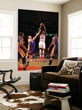 New York Knicks v Los Angeles Lakers, New York, NY, Feb 10: Iman Shumpert, Steve Blake Wall Mural
