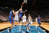 New York Knicks v Minneapolis Timberwolves, Minneapolis, MN, Feb 11: Jeremy Lin, Ricky Rubio Photographie par David Sherman