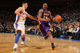 New York Knicks v Los Angeles Lakers, New York, NY, Feb 10: Kobe Bryant, Jeremy Lin Photographie par Nathaniel S. Butler