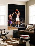 New York Knicks v Los Angeles Lakers, New York, NY, Feb 10: Steve Novak, Troy Murphy Wall Mural