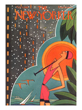 The New Yorker Cover - February 5, 1927 Reproduction procédé giclée par H.O. Hofman
