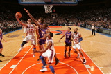 New York Knicks v Los Angeles Lakers, New York, NY, Feb 10: Jeremy Lin, Pau Gasol, Andrew Bynum Photographie