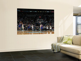 New York Knicks v Minneapolis Timberwolves, Minneapolis, MN, Feb 11: Steve Novak, Kevin Love Wall Mural by David Sherman