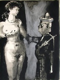 Verve - Femme et peintre I Collectable Print by Pablo Picasso