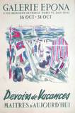 Devoirs De Vacances Collectable Print by Emilio Grau-Sala