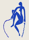 Papiers Découpés : Nu Bleu Sauteuse De Corde Collectable Print by Henri Matisse