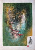 Papier De Riz - Paysage Indochinois Collectable Print by Lebadang 