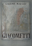 Expo Galerie Maeght 54 Samlertryk af Alberto Giacometti Expo Galerie Maeght 54 Samlertryk af Alberto Giacometti