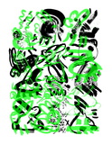 Lagoglyphs : The Bunny Variations 09 Limited Edition by Eduardo Kac