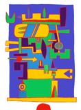 Sud Serigraph by Jacques Soisson