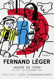 Expo Musée De Lyon Sammlerdrucke von Fernand Leger