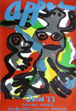 Expo Galerie Ariel 77 Reproductions pour les collectionneurs par Karel Appel