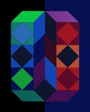 Xico III Limitierte Auflage von Victor Vasarely