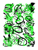 Lagoglyphs : The Bunny Variations 08 Limited Edition by Eduardo Kac
