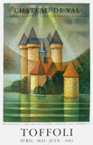 Expo Château de Val Collectable Print by Louis Toffoli
